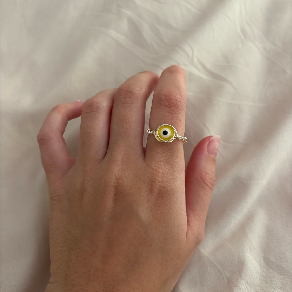 Handmade Evil Eye Ring